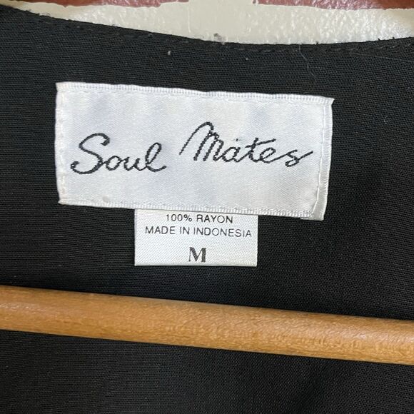 Vintage Women’s Medium Soul Mates Patchwork Quilt Vest Granny Cottage Farmhouse - Picture 4 of 8